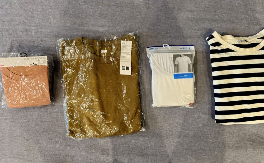 Мужская одежда Uniqlo, Adidas Футболки Брюки Штаны