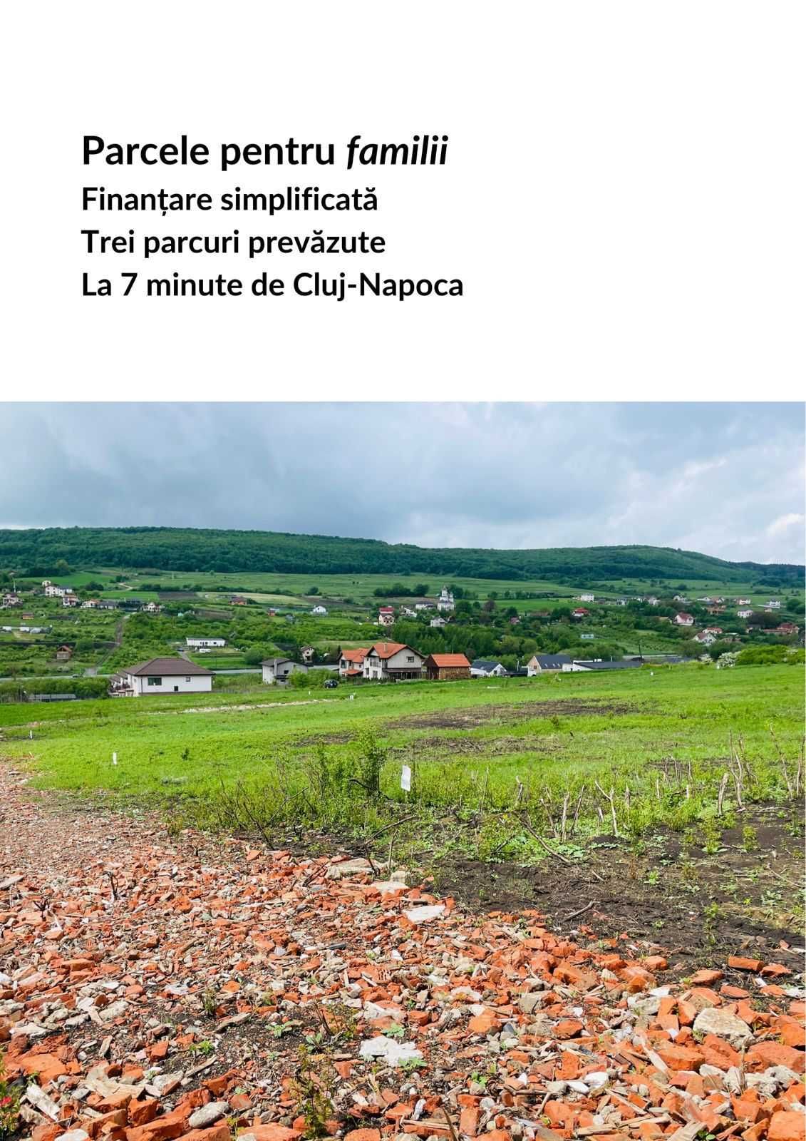 Parcele intravilane, de vanzare, in Chinteni, Cluj.