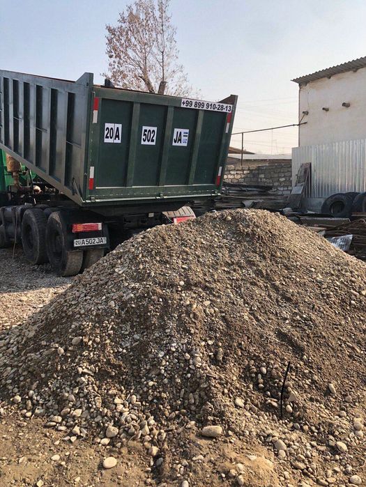 Тош кум песок щебень