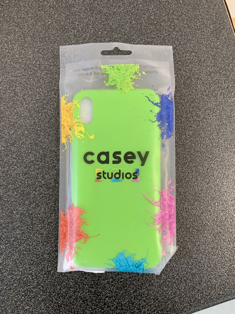 Vand husa iPhone XS Max acid green