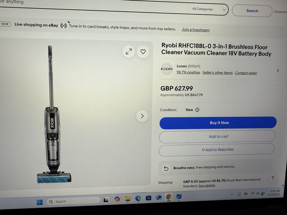 Aspirator 3în1 pentru pardoseli dure 18V ONE+™ Brushless