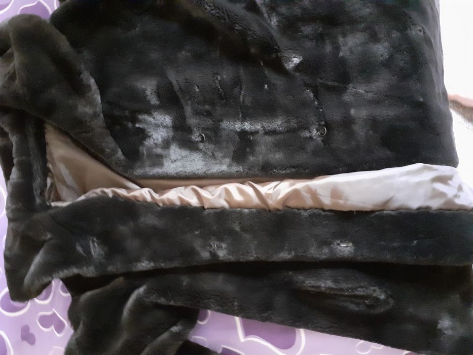 Haina blana sintetică măr 50 culoare maro
