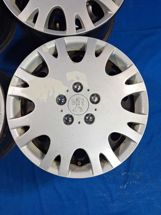 Jante Tabla 5x108 16'' OEM Peugeot 508 308 408 + Capace + Senzori OEM