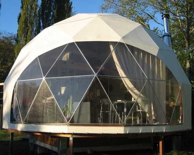 Cort glamping dome 29mp, full option, izolatie premium, OFERTA,