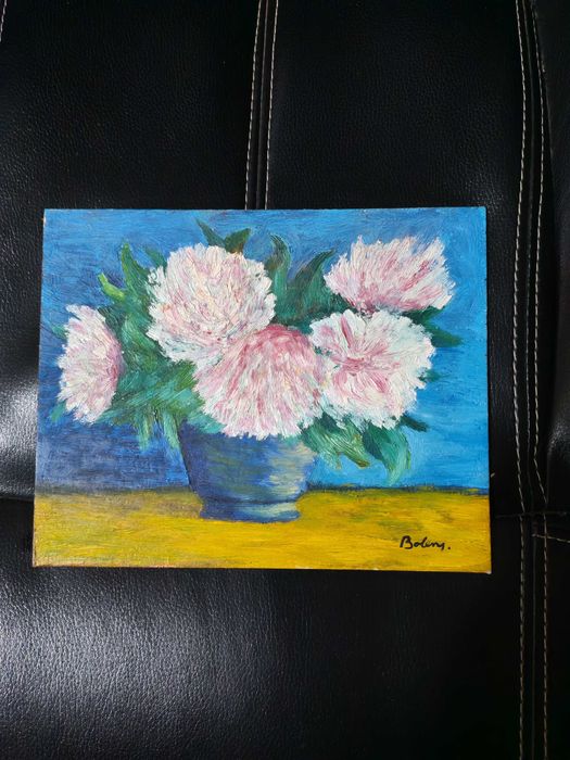 Tablou Ernest Bolens (1881 - 1959), pictat in ulei pe carton