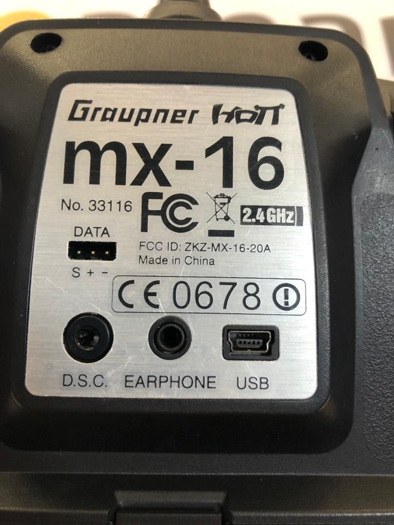 Transmitator Graupner 33116 MX-16 HoTT 2.4GHz-A-