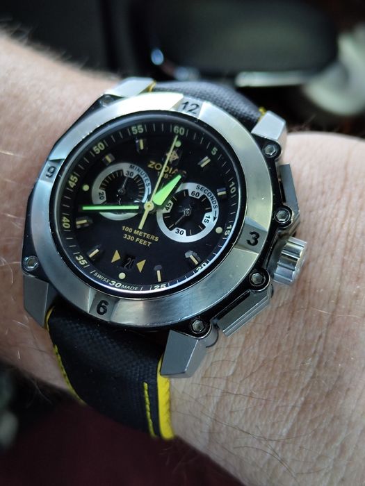Zodiac Cyclop Chronograph – Swiss Made, original