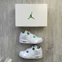 Jordan 4 Retro Metallic Green 42