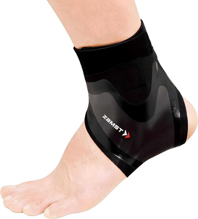 Orteza glezna Zamst Filmista, stanga, marimea M, ultra-subtire, neagra