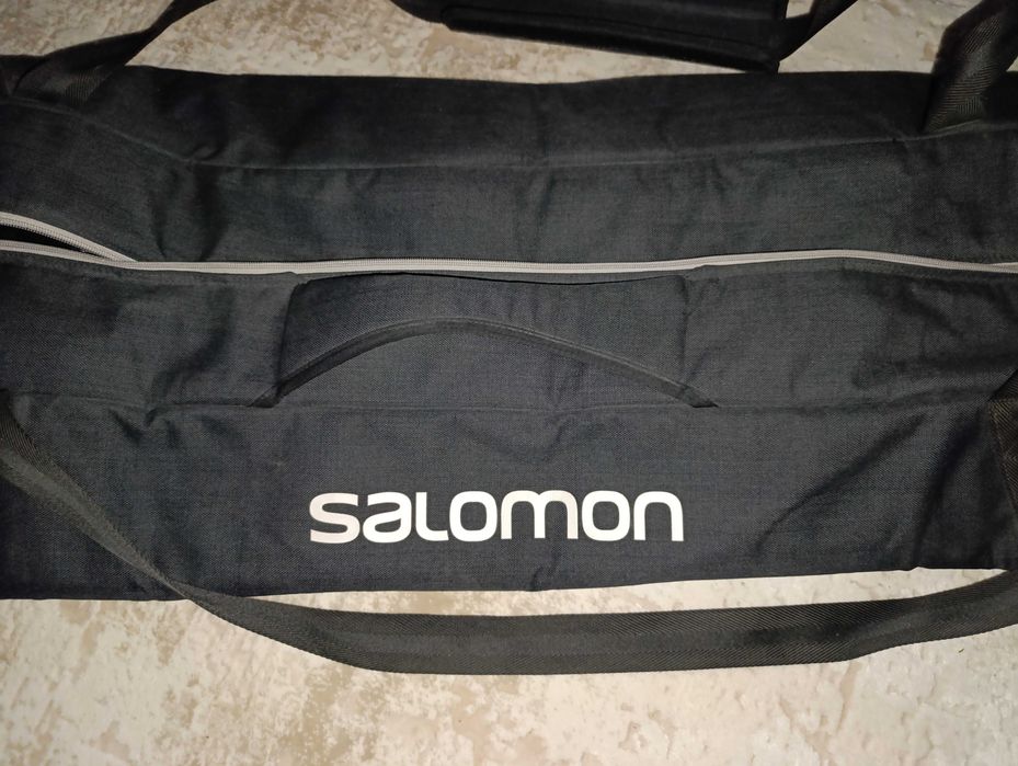 Чехол на колесах для горных лыж Salomon 2 Pairs 195Wheely Ski BagBlack
