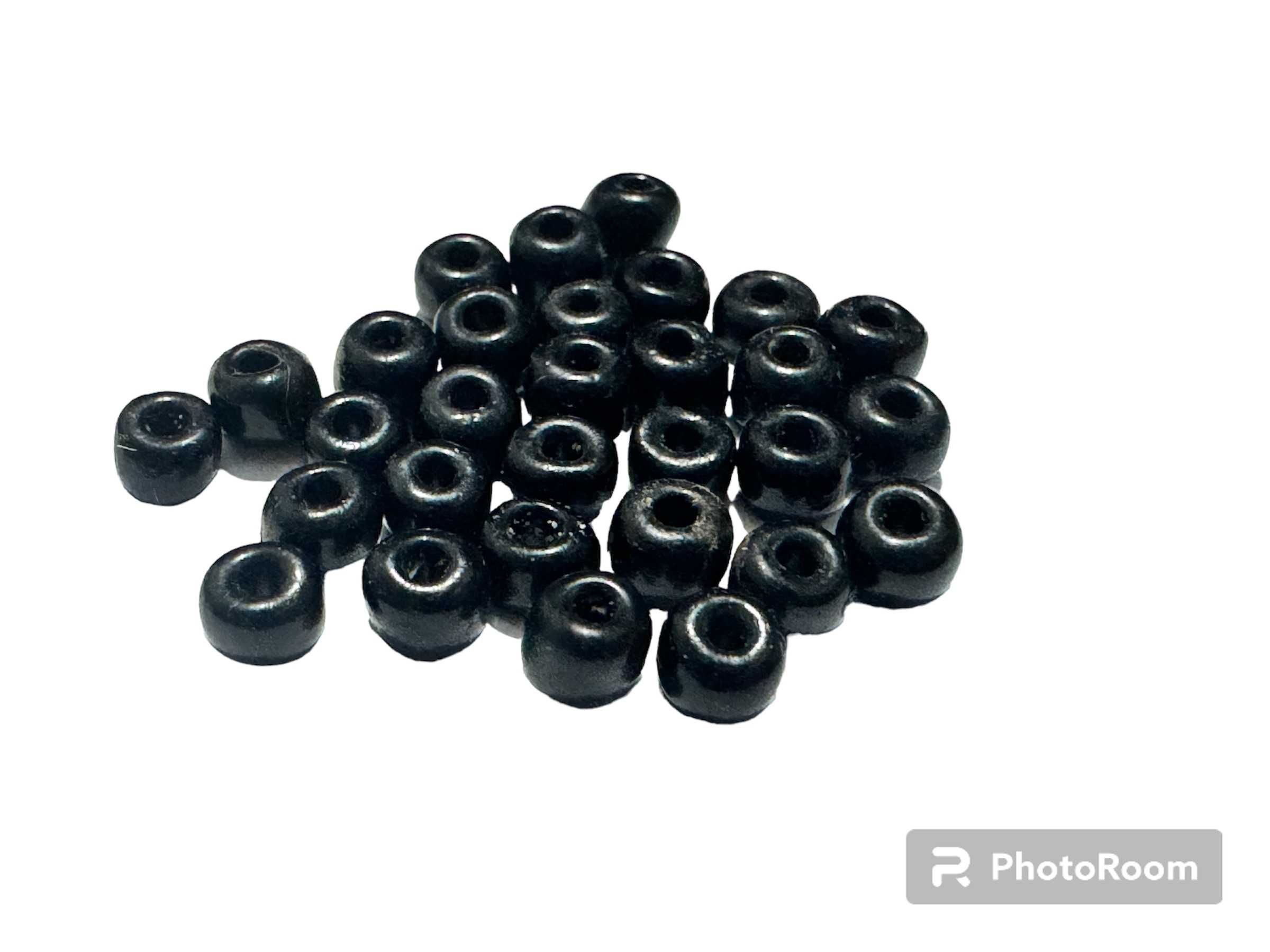 Margele Sticla Ceha, 4mm, negre, pentru Bijuterii, Decoratii (500 gr)