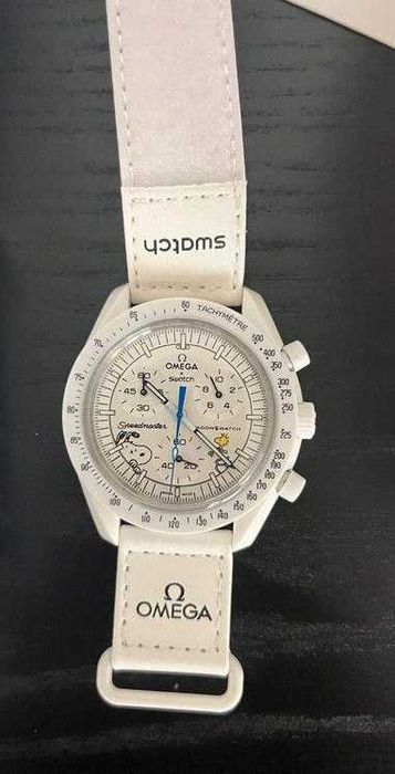 CEAS SWATCH X OMEGA MISSION TO MOON Snoopy`s Fan Version - Chronograf