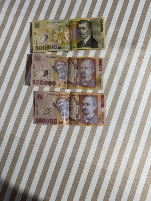 Bancnote de colectie din anul 2000 si 2001!
