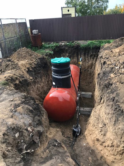 Газовое отопление. Газгольдер. Газификация