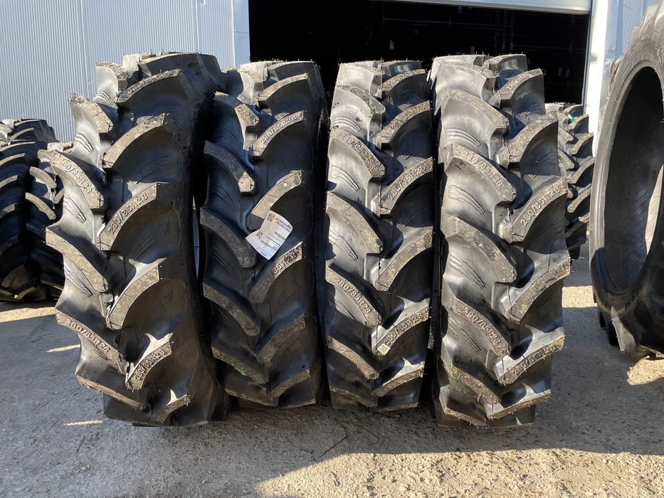 Anvelope noi radiale 280/85R28 pentru tractor fata marca OZKA