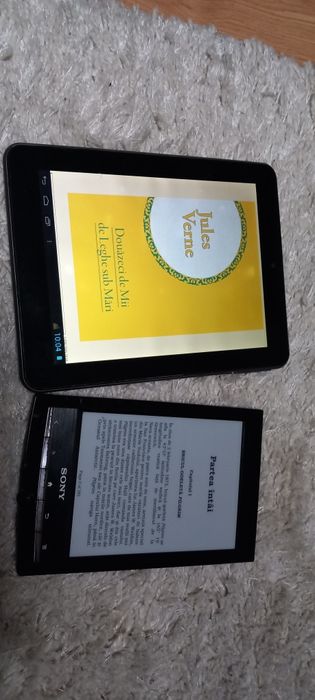 Ebook reader Sony Prs T1 1300 carti in romana , wifi , audio