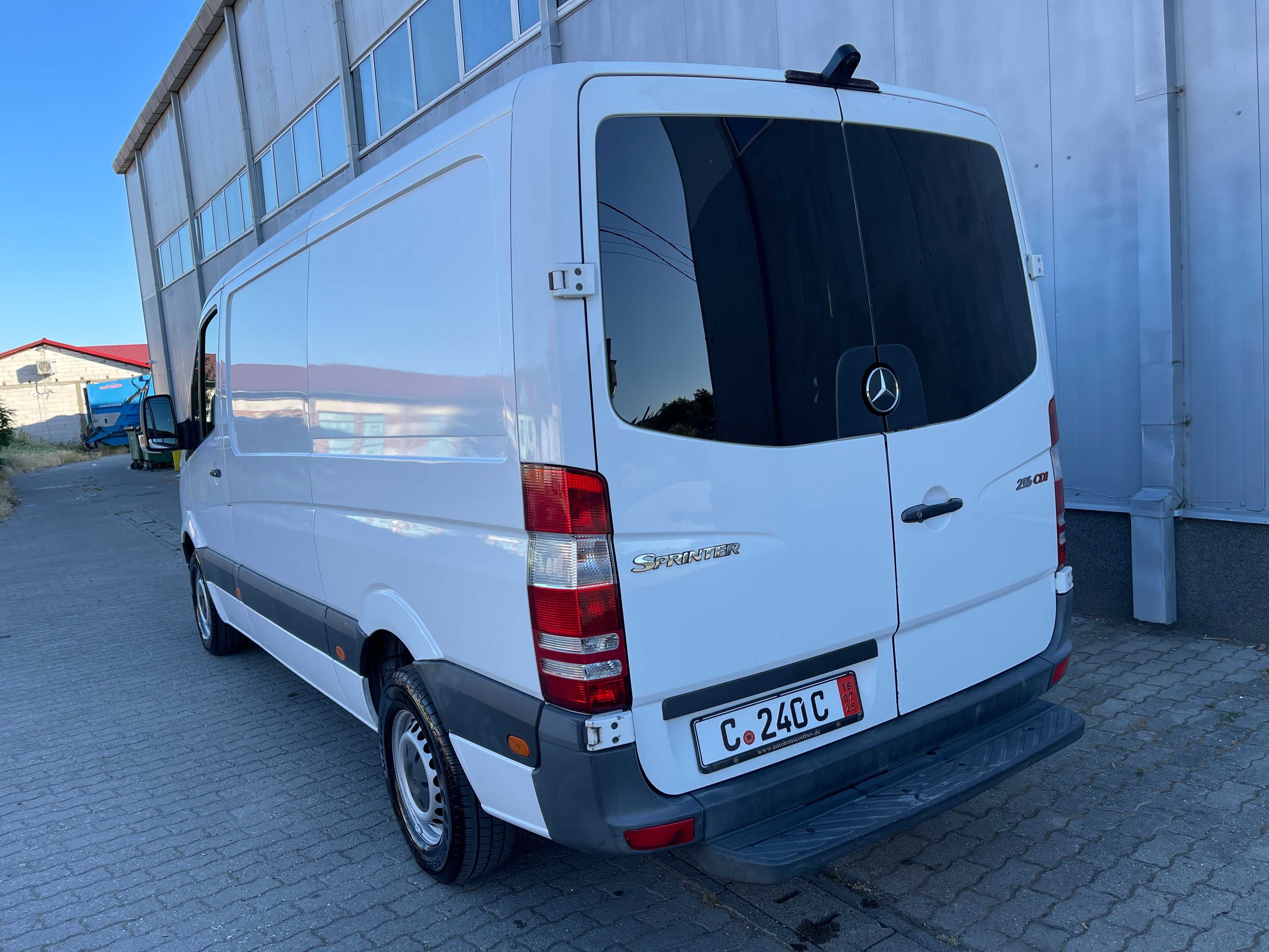 Mercedes Sprinter 216CDI-163CP-E5/Mod-MEDIU/CLIMA/Pilot/Camera revers
