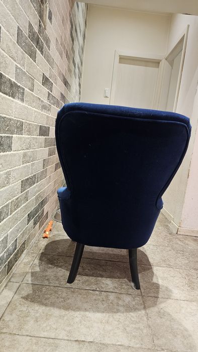 Кресло Remsta в тъмно синьо