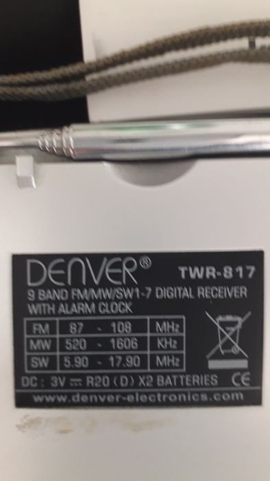 Radio portabil Denver