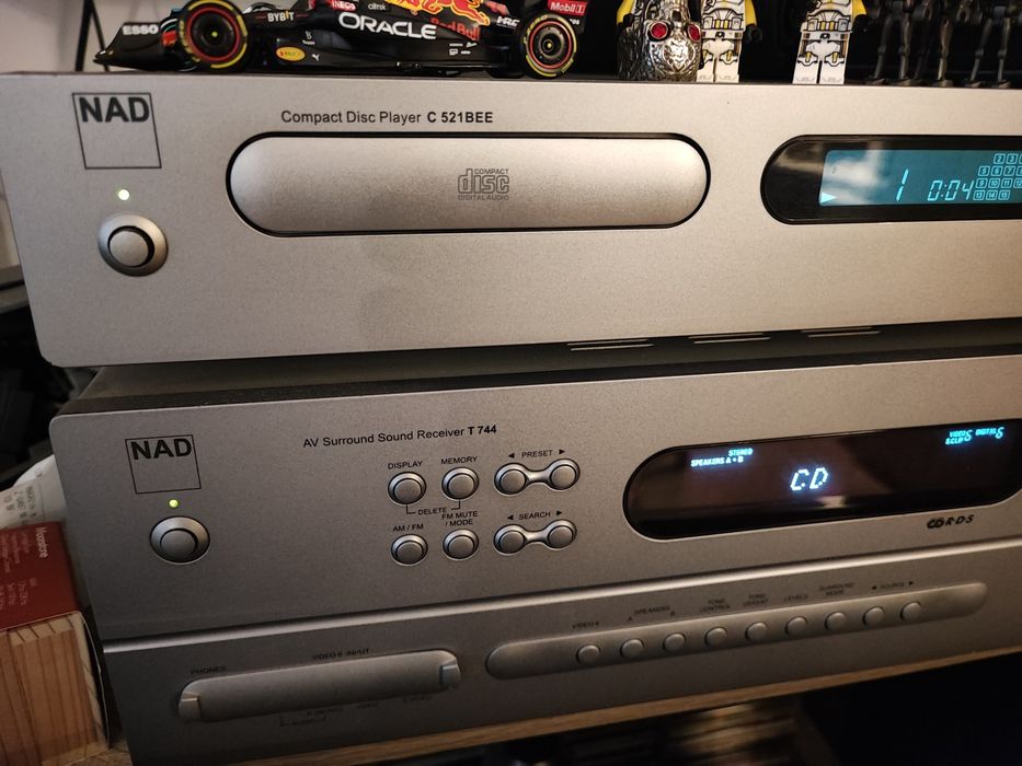 Amplificator nad t744 si cd player c521bee