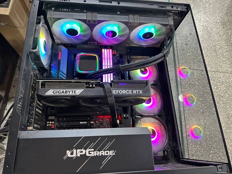 Ultra9 285K/Z890/d5 128GB/5070Ti/990pro4TB/4tb/1250W Gold/водянка 360