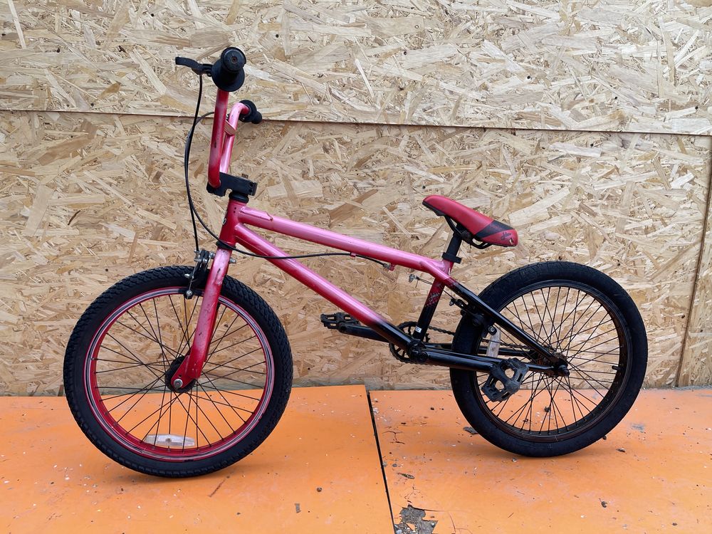 Bicicleta bmx jumper degrade roti 20” foaie si pinion mic