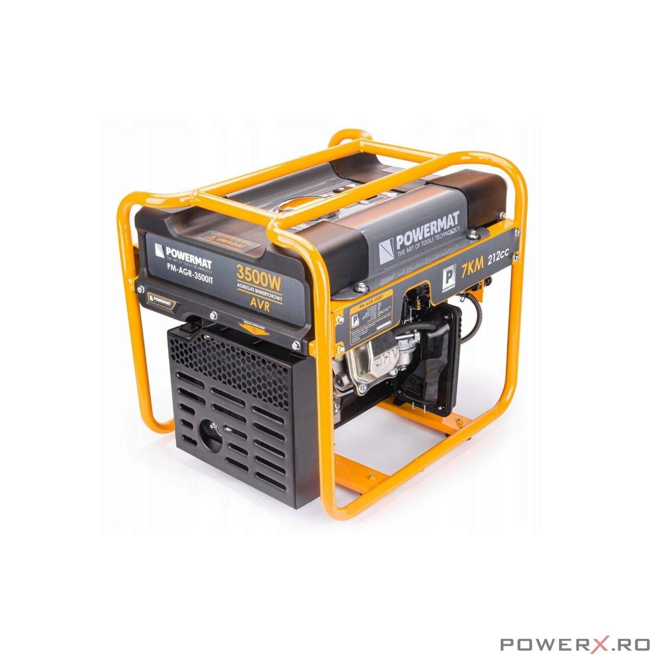 Generator Curent 220V, 3500W Inverter, cu stabilizator tensiune AVR, 7