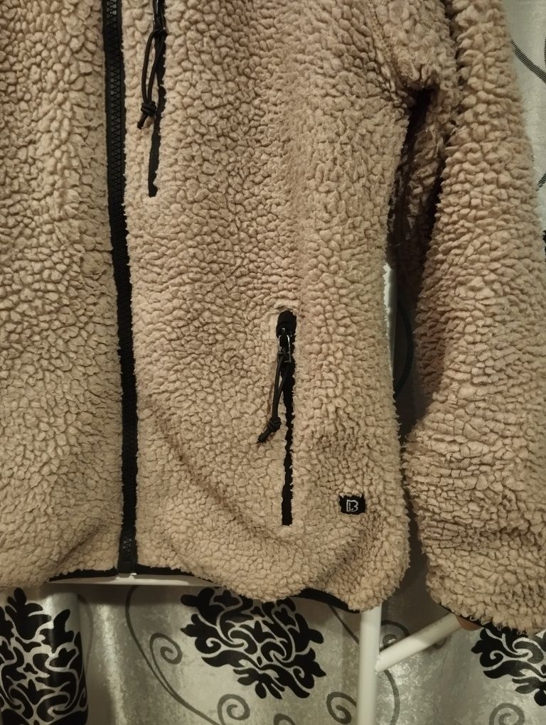 Vintage geacă jachetă fleece teddybear Brandit S