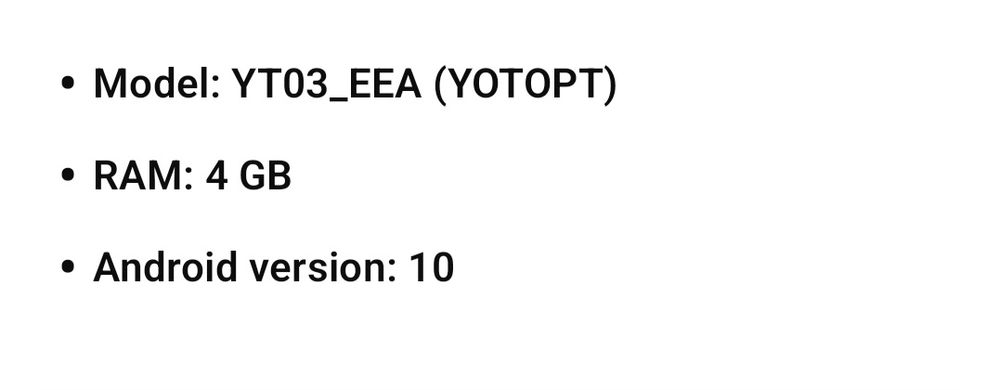 Tableta nouă Yotopt