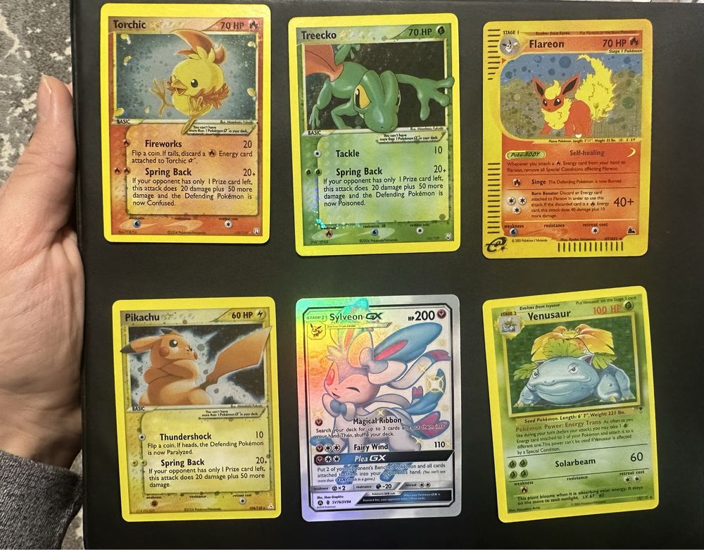 Set carti pokemon din primele editii(99-2000)