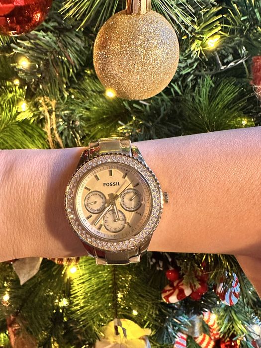 Ceas dama auriu Fossil ES3101 cu cutie de depozitare