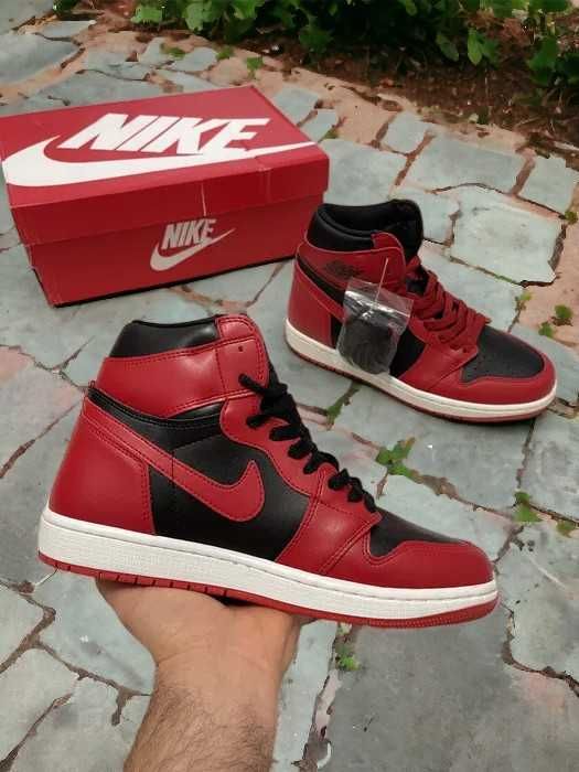 Nike Air Jordan 1 High "Varsity Red" / Produs Nou / Unisex