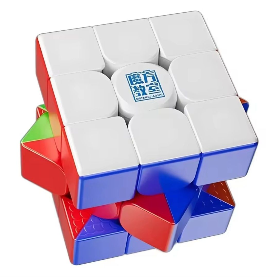 Cub Rubik Magic Magnetic "Furia Magnetică". Stickerless+Accesorii.