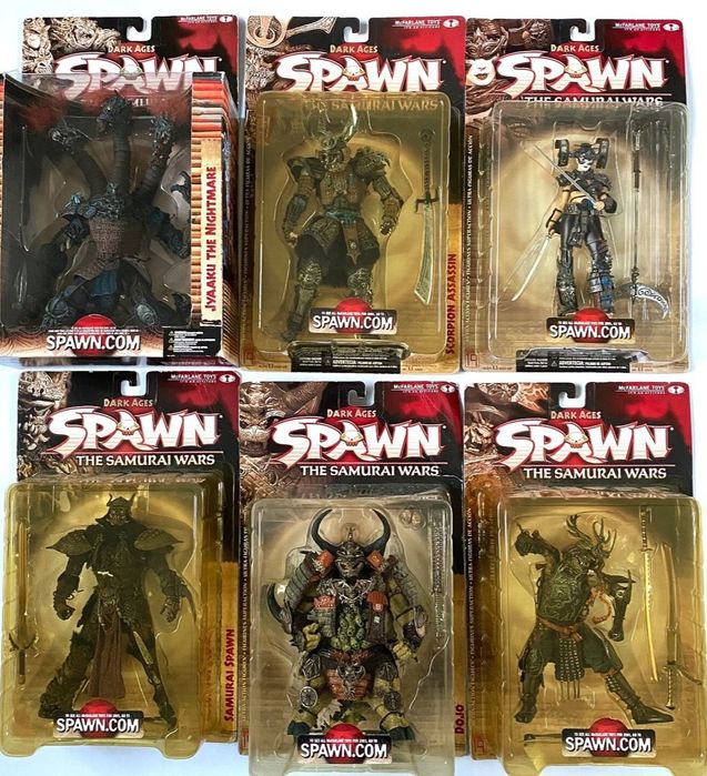 Сет фигури McFarlane Samurai wars