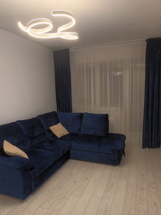 Coltar extensibil albastru inchis