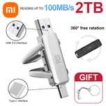 USB Флаш памет XIAOMI 2TB с два накрайника