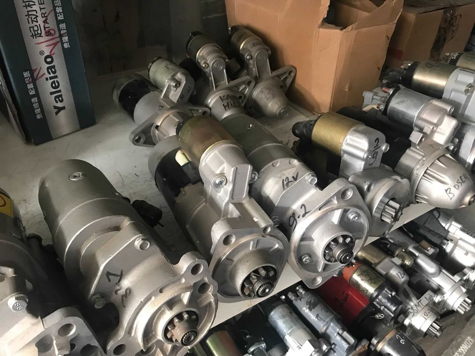 Генератор и стартер для спецтехники