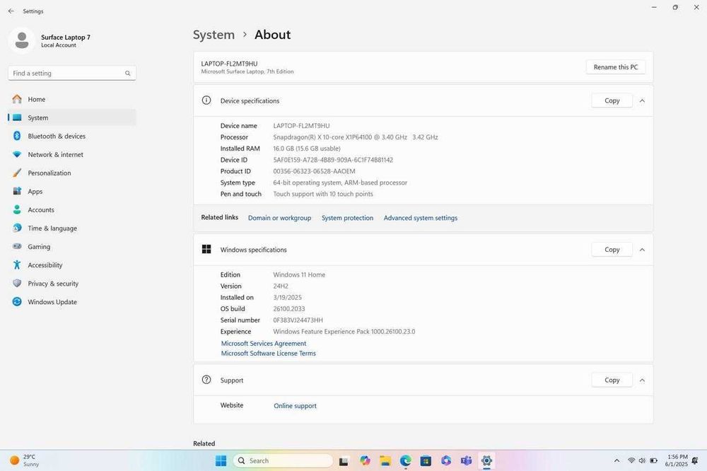 Microsoft Surface Laptop 7