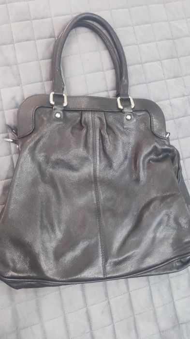 Pinko Разкошни кожени боти Оригинални с подарък кожена чанта