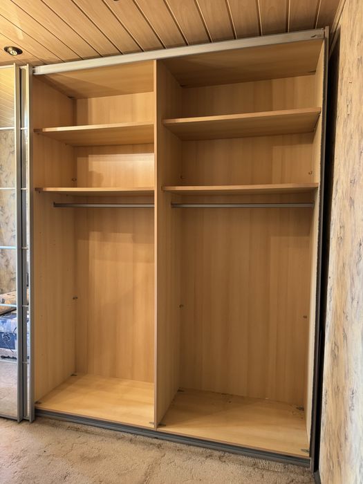 Dressing/Dulap 370/240/60 cm 2 usi culisante oglinda