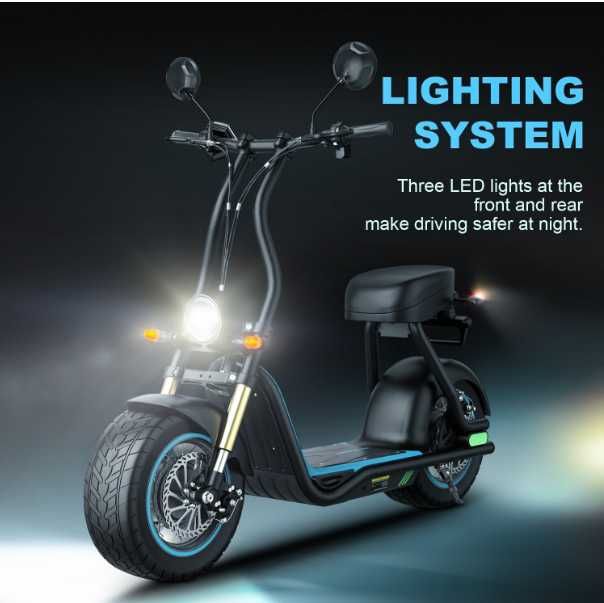 Електрически скутер/харли BOGIST M5 MAX 1000W 13AH