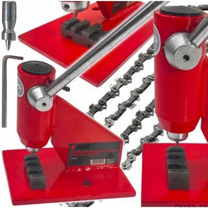 Presa, dispozitiv pentru spart nituri si bolturi lant drujba, Verke