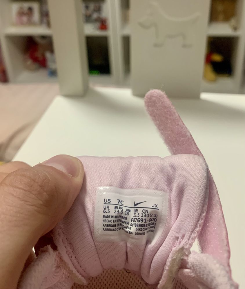 Бебешки маратонки Nike Revolution 6 nn Pink