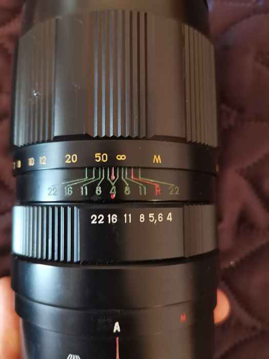 Aparat de fotografiat Zenit 122, blitz Norma Fil-22, obiectiv Jupiter