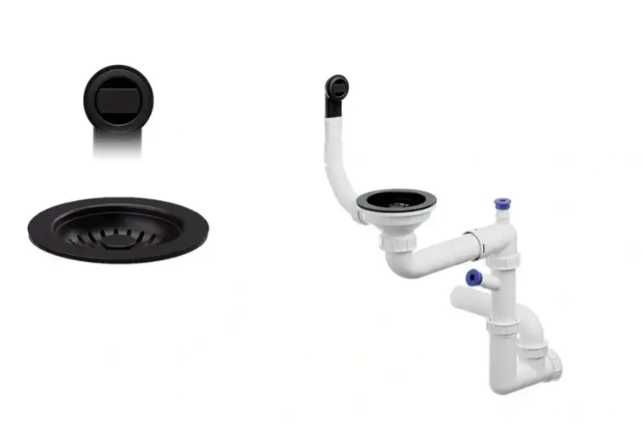 ПРОМО КОМПЛЕКТ ВСИЧКО КУХНЯТА САМО 456лв мивка+смесит+сиф+доза+кош гра