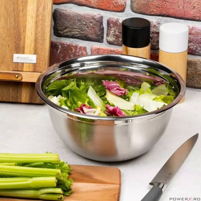 Vas pentru bucatarie, bol din inox, diametru 24 cm, Kinghoff