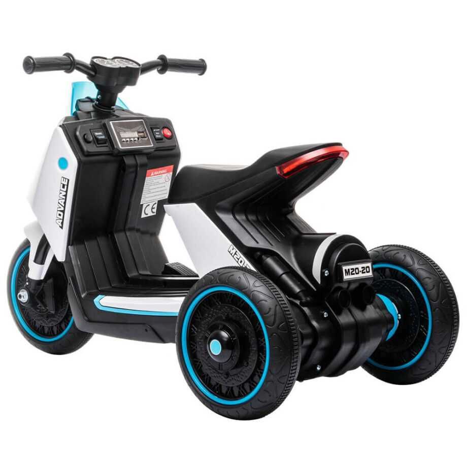 Motocicleta electrica pentru copii / Scuter electric HL700-3, albatsru