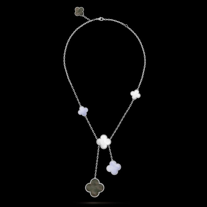 Van Cleef & Arpels VCA 6 Magic Mother of Pearl Alhambra Дамско Колие