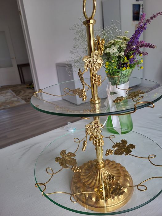 двухъярусные фруктовницы (4 шт)!*  
Элегантная фру