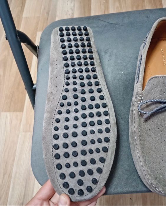 Mocasini Zara Piele intoarsa marimea 42/noi